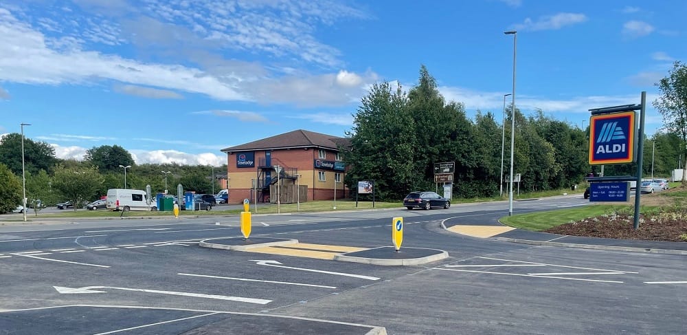 Connect Consultants Aldi Lutterworth access junction