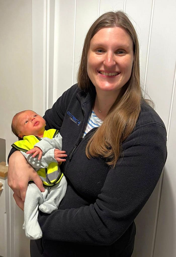 Connect Consultants Rachel Luttrell new baby