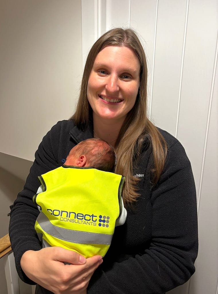 Connect Consultants Rachel Luttrell new baby