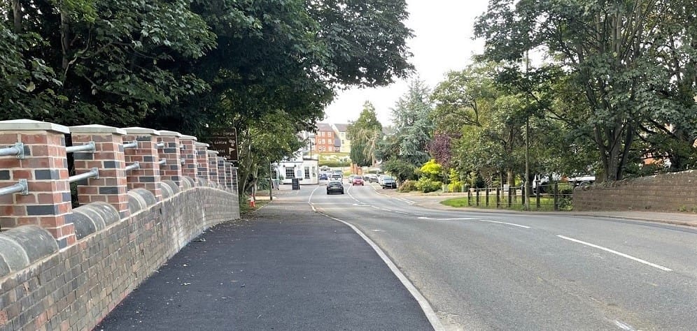Connect Consultants Aldi Lutterworth cycle route improvements